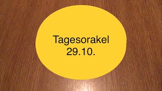 Tagesorakel 2910 [upl. by Onitram]