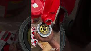 OiL Filter change youtubeshorts mahindra tractror kgn [upl. by Liana]