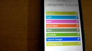 FEEDLY CLIENT FOR WINDOWS PHONE FeedLab un official [upl. by Lucias]
