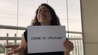 CONGE ou CÔNJUGE [upl. by Belldas]