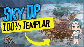 100 Perf Block Templar in Sky Fortress DP  4x Speed rappelz [upl. by Akir]