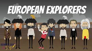 European Explorers  Educational Social Studies Video for Elementary Students and Kids [upl. by Lauhsoj170]