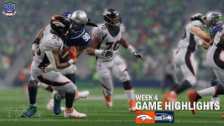 Broncos vs Seahawks  PML Game Highlights [upl. by Birgit759]