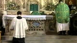 Tridentine Rite Missale Romanum 1962 [upl. by Eahsal]