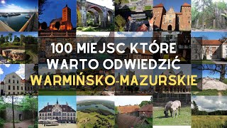 Warmińskomazurskie 100 atrakcji Co zobaczyć na Warmii i Mazurach [upl. by Ronni]