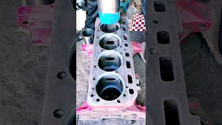 Mahindra DI cylinder liner changeyoutubeshorts viralvideo shorts trending trend ytshorts [upl. by Tomkins]