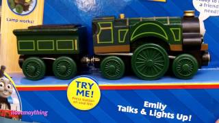 Thomas amp Friends Talking Emily amp Charlie Wooden Railway [upl. by Sidnee]