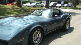 1980 Blue Corvette [upl. by Eceer86]