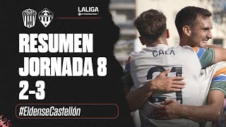 Resumen J8 CD Eldense 23 CD Castellón 06102024 [upl. by Gui]