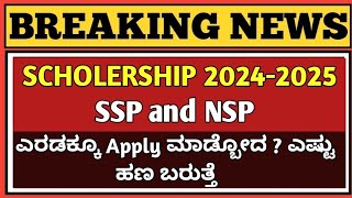 SSP SCHOLARSHIP APPLICATION START 202425SSP SCHOLARSHIP UPDATE [upl. by Helmer]