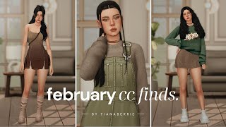 february cc finds 2024  the sims 4  contenido personalizado haul  cc links [upl. by Leandro]