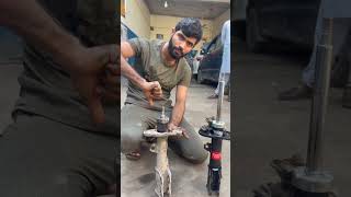 How To Chek Shock alsharifauto mz shani shortvideo catalyticconverter fix avarage Noise [upl. by Drawe]