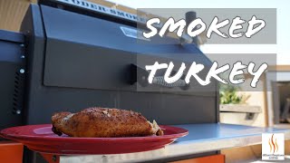 How To Smoke A Turkey On A Traeger Pellet Grill  FULL STEPBYSTEP [upl. by Alarick]