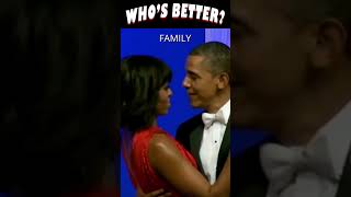 THE OBAMAS vs THE TRUMPS  family barackobama donaldtrump [upl. by Stricklan]