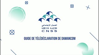 Nouveau DAMANCOM  Guide de Télédéclaration [upl. by Ettore]