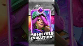 MUSKETEER EVOLUTION COMING SOON clashroyale [upl. by Nitsirt915]