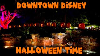 Downtown Disney District  2024 Halloween Walkthrough disney walkthrough halloween [upl. by Nottap]