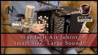 Scandalli Air Junior  Small Size Large Sound [upl. by Queen]