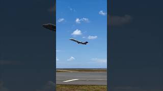 Hawaiian airline 717 takeoff at Honolulu International Airport [upl. by Spragens]