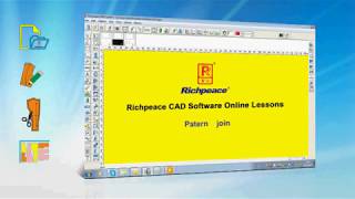 Richpeace CAD Software Online LessonsTip of the daypattern join V9 [upl. by Akeim215]