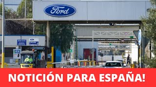 BOMBAZO DE NOTICIA FORD VALENCIA [upl. by Rahcir]