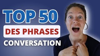 50 EXPRESSIONS pour niveau débutant  PHRASES UTILES pour une conversation en anglais [upl. by Hannibal]