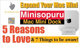 Expand Your Mac Mini with MiniSopuru Dock [upl. by Esinrahs450]