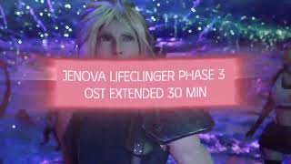 Lifeclinger Phase 3 Jenova Tenacity OST Extended  FF7 Rebirth Final Boss Battle BGM 4K 30 min [upl. by Guadalupe178]