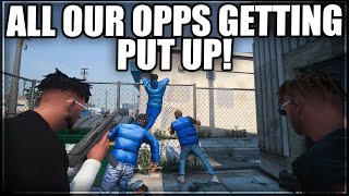 All Our Opps Getting Put Up  GTA RP  Grizzley World WHITELIST [upl. by Droffats475]