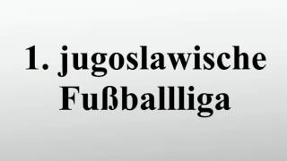 1 jugoslawische Fußballliga [upl. by Natalie]