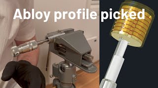 Abloy HighSecurity Lock EXPOSED Picking Guts and Analysis [upl. by Wolliw]