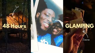 Vlog Our first glamping trip at Ramsden Lake [upl. by Yesor]