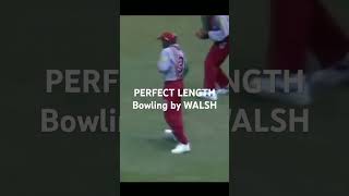 PERFECT lineamplength bowling by WALSH fastbowlingbasics fastbowlingfitness [upl. by Glovsky]