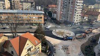 TUZLA  KRUŽNI TOK quotCRVENI 7quot TIME LAPSE [upl. by Adneral]