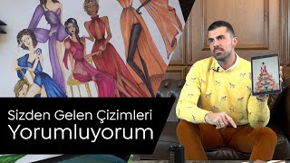 Sizlerden Gelen Çizimleri Yorumluyorum  İlk Çizimlerim Nasıldı  Nasıl daha iyi çizebilirsiniz [upl. by Sidell]