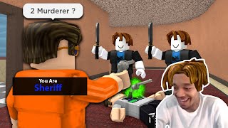 ROBLOX Murder Mystery 2 FUNNY MOMENTS CAMPER 3 [upl. by Zenitram]