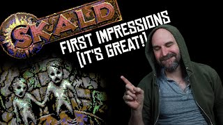 SKALD Against the Black Priory  FIRST IMPRESSIONS [upl. by Ogait]