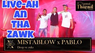 Pablo x Mista Blow  Drop Ve Zuks  Thazual Awards  RamBoss React [upl. by Hellman269]