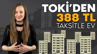 TOKİDEN 388 LİRA TAKSİTLE EV [upl. by Eenahs867]