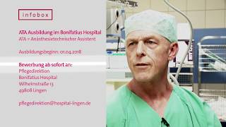 Ausbildung zum Anästhesietechnischen Assistenten im Bonifatius Hospital [upl. by Alcus]