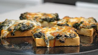 Creamy Spinach and Mozzarella Melts [upl. by Odoric580]