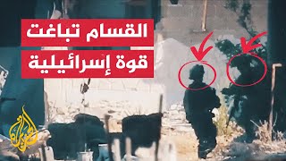 شاهد  من مسافة صفر مقاتلو القسام في اشتباكات وجها لوجه مع الاحتلال في بيت لاهيا [upl. by Ceil444]