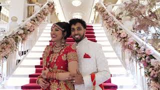 INDIAN WEDDING Teaser Ashwin amp Anjali Vivaah Trouwerij Bruidsreportage Hindoestaanse JAANISH VIDEO [upl. by Heyward]