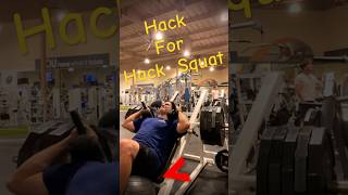 Hack for Hack Squats squats [upl. by Valeda]