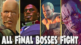 ALL FINAL BOSS amp ENDINGS S IN DEAD RISING GAMES [upl. by Eniamrehs207]