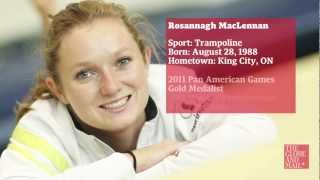 Rosannagh MacLennan on how she got started in trampoline and qualifying for the Olympics [upl. by Beitris]