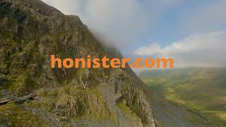 Walk Across Europes Longest HighWire Bridge  The Infinity Bridge  Honister [upl. by Ailliw]