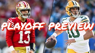 Cohn amp Hensley First Look at the 49ersPackers Playoff Matchup [upl. by Anairol]