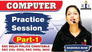 Computer for SSC Exams Practice session 1 [upl. by Norved]