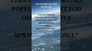 Czy pamiętasz czyj to cytat motywującecytaty inspirującecytatyfilozofów złotemyśli cytatyożyciu [upl. by Dara34]